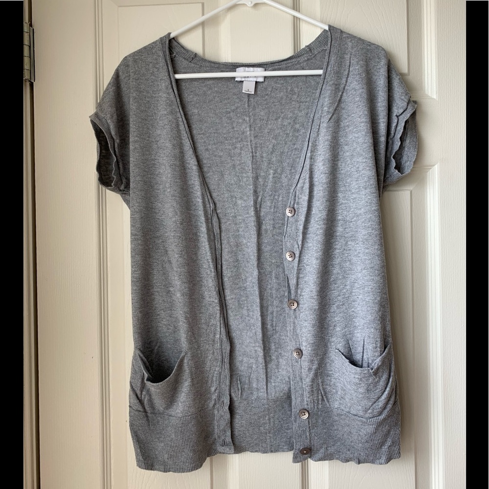 LOFT short sleeved cardigan